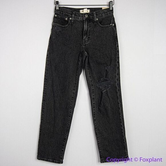 NEW Madewell The Mid-Rise Perfect Vintage Straight Jean in Rosella Wash,, 24 - Picture 3 of 16
